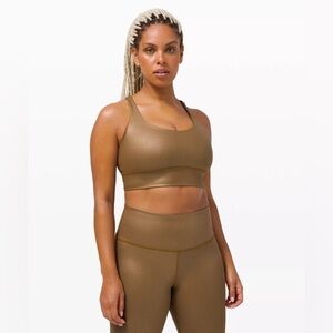 Lululemon Energy Long Line Sports Bra Special Edition Size: 4